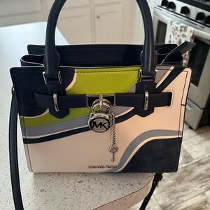 Michael Kors Multicolor Satchel Bag